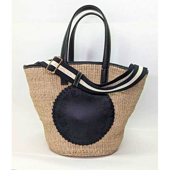 Stella McCartney Women's Black Appliqué-Logo Tote Bag (MSRP $975) - Picture 3 of 11